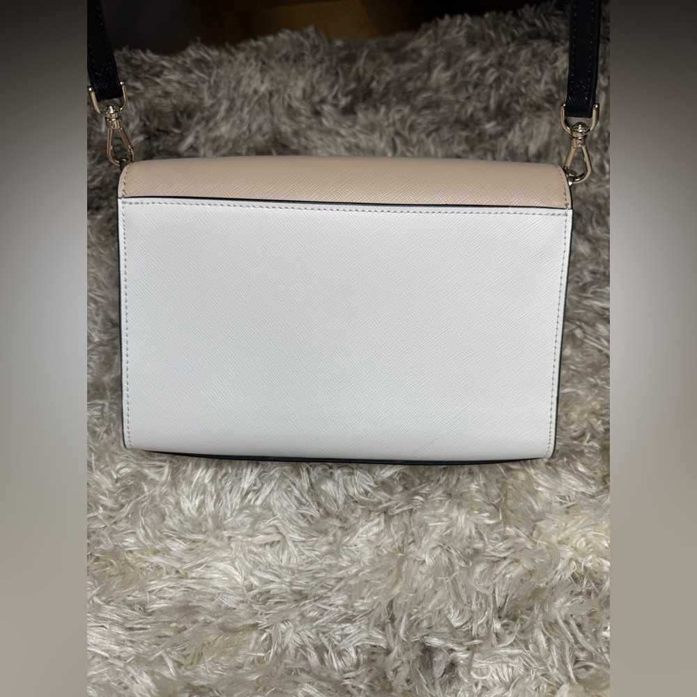 Kate Spade Taupe and White Crossbody Bag - Picture 8 of 15